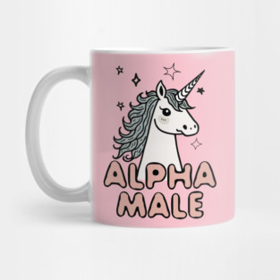 Alpha Male Quirky Unicorn Mug