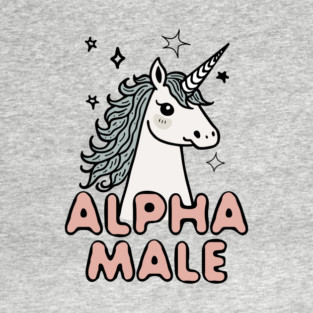 Alpha Male Quirky Unicorn T-Shirt