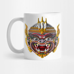 Cambodian Khmer Hanuman Dancer Mug