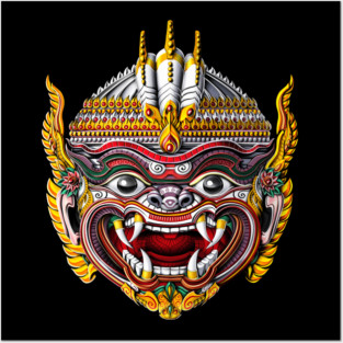 Cambodian Khmer Hanuman Dancer Posters and Art