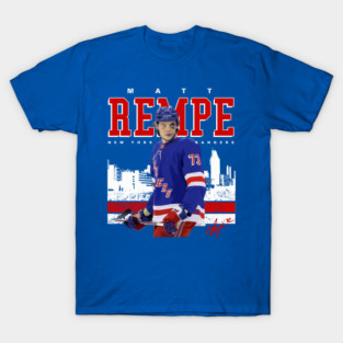 Matt Rempe Matt Rempe New York Rangers T-Shirt TeePublic