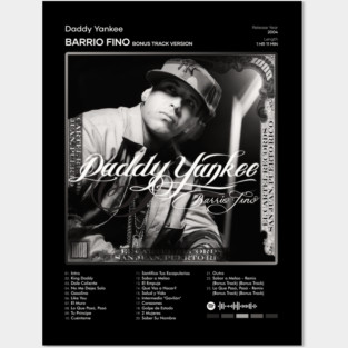 Daddy Yankee - Barrio Fino Tracklist Album Posters and Art