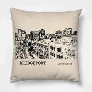 Bridgeport Connecticut Pillow