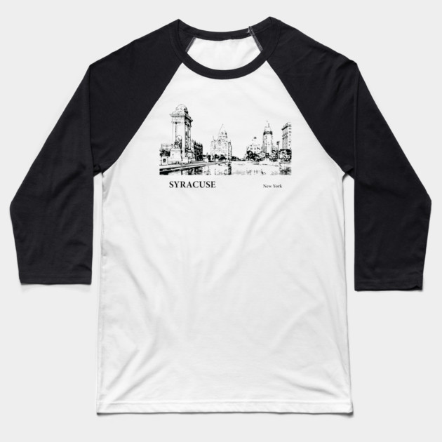 Syracuse New York Baseball T-Shirt by Lakeric