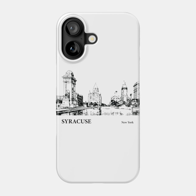 Syracuse New York Phone Case by Lakeric