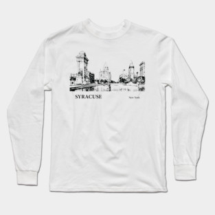 Syracuse New York Long Sleeve T-Shirt