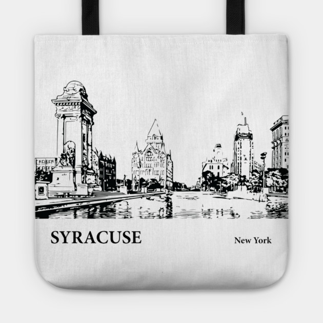 Syracuse New York Tote by Lakeric