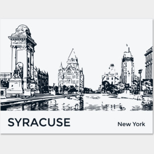 Syracuse New York Posters and Art