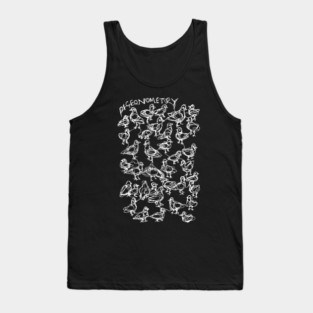 Pigeonometry - Aesop Rock - Illustrated Lyrics inverted Tank Top