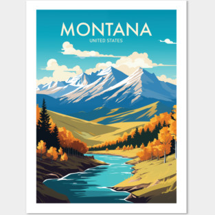 MONTANA Posters and Art