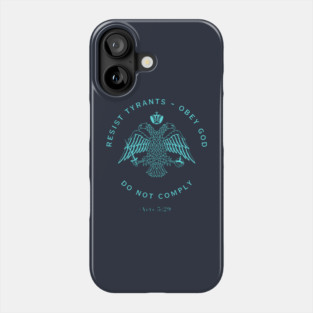 Eastern Orthodox Christian Do Not Comply Phone Case