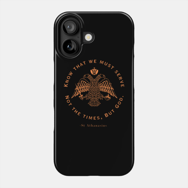 Eastern Orthodox Christian Do Not Comply Phone Case by QuirkyQuest Creations