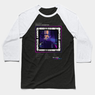 Danny Brown - Atrocity Exhibition Tracklist Album Baseball T-Shirt
