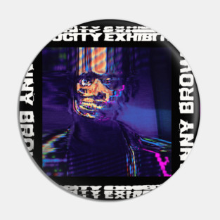Danny Brown - Atrocity Exhibition Tracklist Album Pin