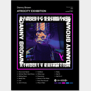 Danny Brown - Atrocity Exhibition Tracklist Album Posters and Art