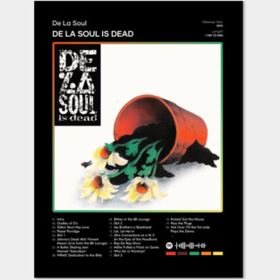 De La Soul - De La Soul is Dead Tracklist Album Posters and Art