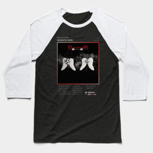 Depeche Mode - Memento Mori Tracklist Album Baseball T-Shirt
