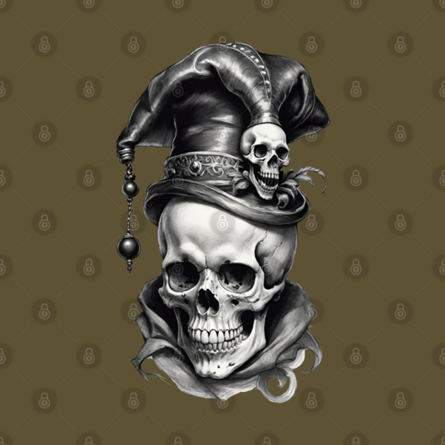Jester Skull 1 by Grave Digs