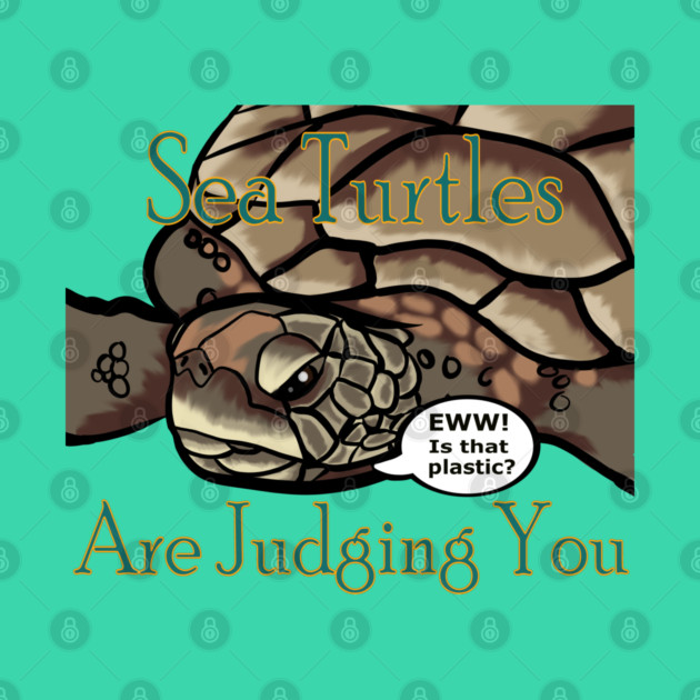 Judgy Sea Turtle by TheOneImagination