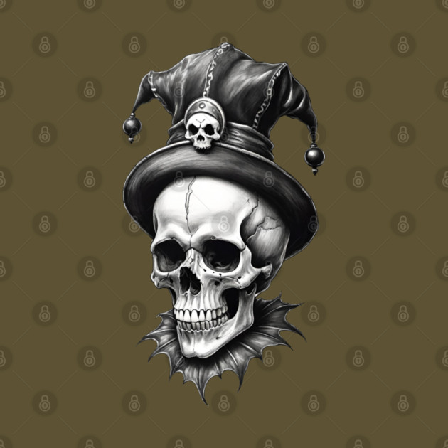 Jester Skull 2 by Grave Digs