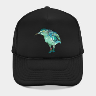 Sandpiper Beach Bird Collage Art Hat