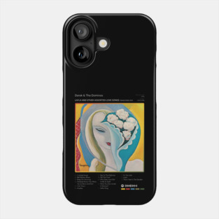 Derek & The Dominos - Layla And Other Assorted Love Songs Tracklist Album Phone Case