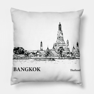 Bangkok Thailand Pillow