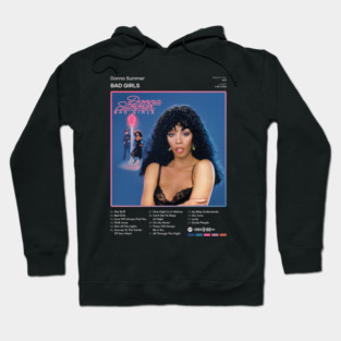 Donna Summer - Bad Girls Tracklist Album Hoodie