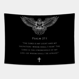 Bible verse - Psalm 27:1 Tapestry