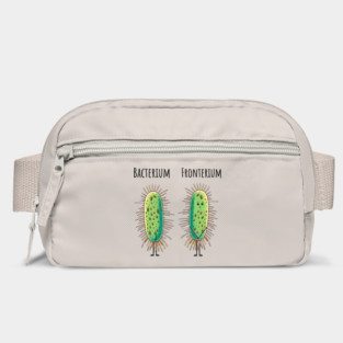 Bacterium and Fronterium silly paramecium bacteria pun meme Bag