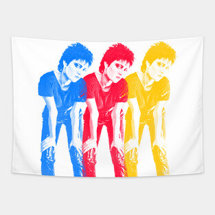 Siouxsie and the Banshees Pop Art Fanart Design Tapestry