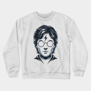 Harry Potter Tribute - hogwarts - HP - Wizard - Hary Poter Potter Harry Wizard tribute Crewneck Sweatshirt