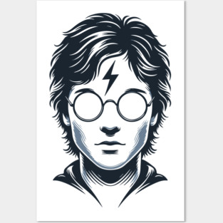 Harry Potter Tribute - hogwarts - HP - Wizard - Hary Poter Potter Harry Wizard tribute Posters and Art