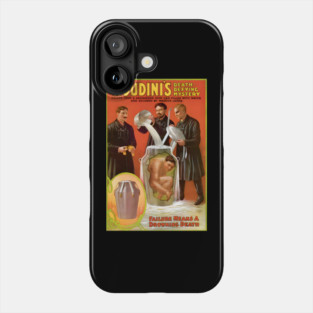 Vintage Magic Houdini Poster Stage Magician Phone Case