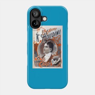 Vintage Magic Houdini Poster Stage Magician Phone Case