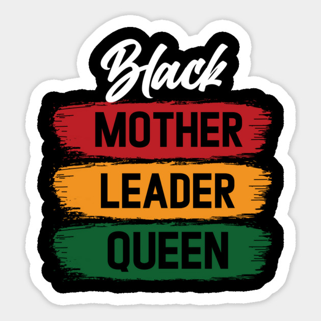 Black Mother Leader Queen Magnet by UrbanLifeApparel