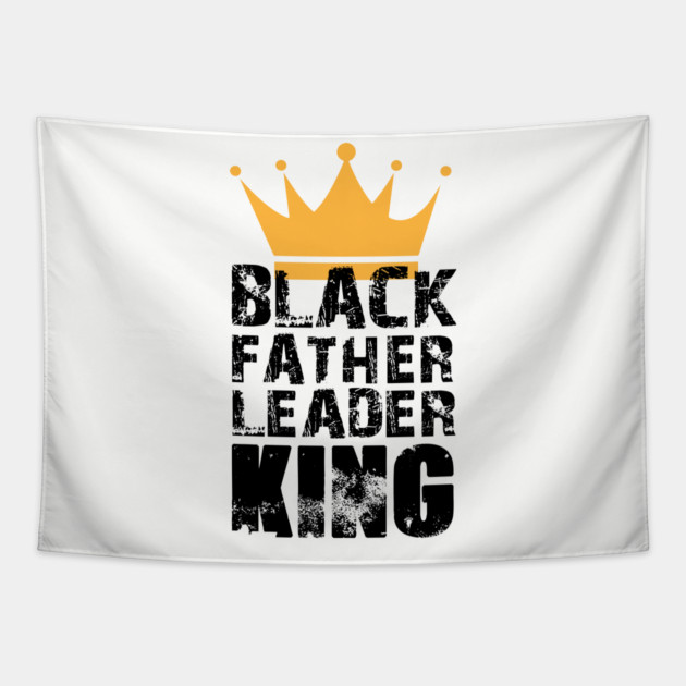 Black Father Leader King Tapestry by UrbanLifeApparel