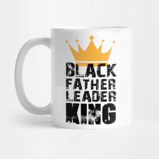 Black Father Leader King Mug