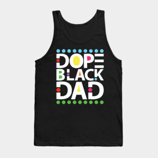Dope Black Dad Tank Top