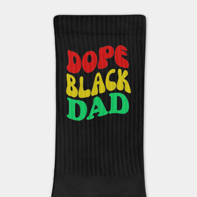Dope Black Dad Pan African Colors by UrbanLifeApparel