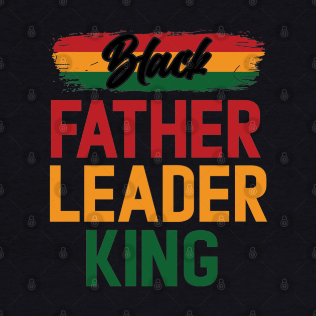 Black Father Leader King Pan African Colors by UrbanLifeApparel
