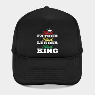 Black Father Black Leader Black King Hat