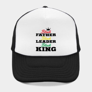 Black Father Black Leader Black King Hat