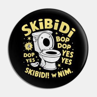 Skibidi Toilet Pin