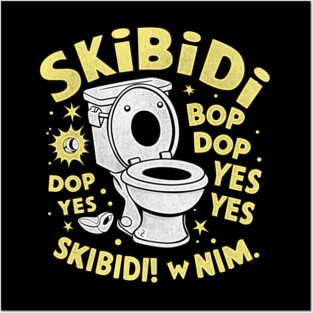 Skibidi Toilet Posters and Art