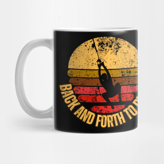 Back and Forth to Bliss Swing Retro Sunset Graphic Gift by MakerMind8.2