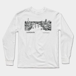 London United Kingdom Long Sleeve T-Shirt