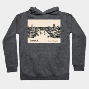 London United Kingdom Hoodie