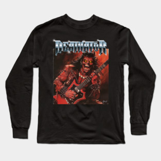 DEATHATöR Devil Rips Shirt Long Sleeve T-Shirt