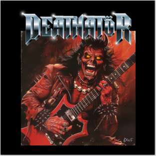 DEATHATöR Devil Rips Shirt Posters and Art